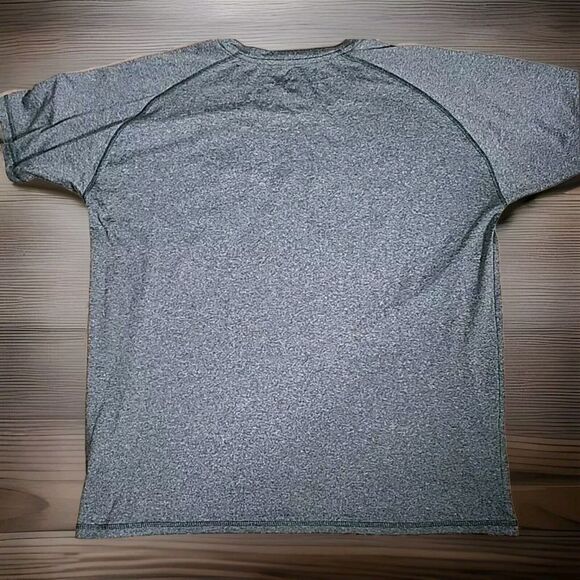 Men's Michigan State Spartans Crew Neck SS Heather Gray Tee Shirt XL - Picture 2 of 6